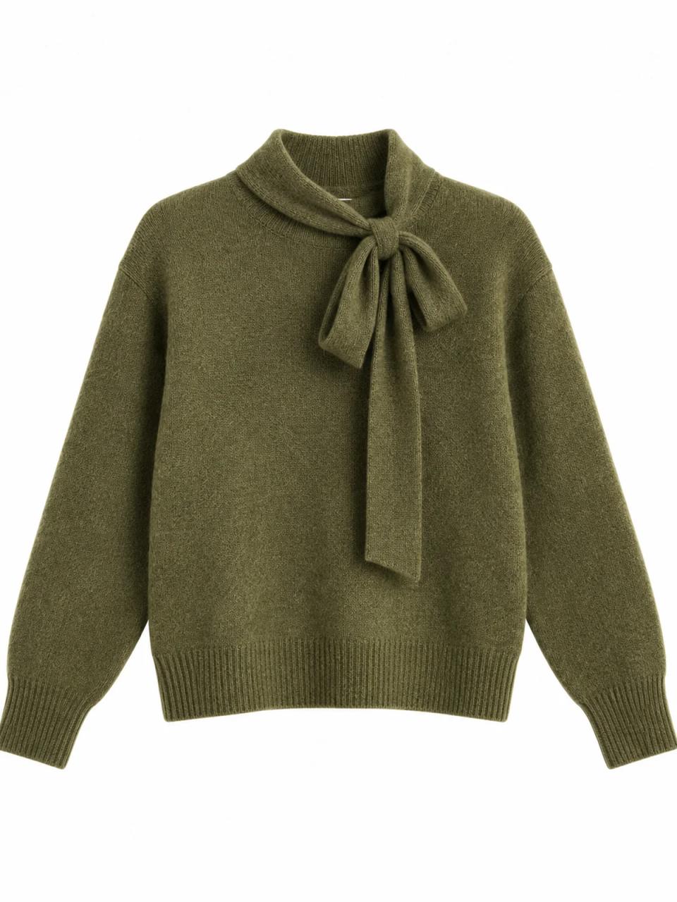 Jersey con lazada, foto de producto sobre fondo blanco